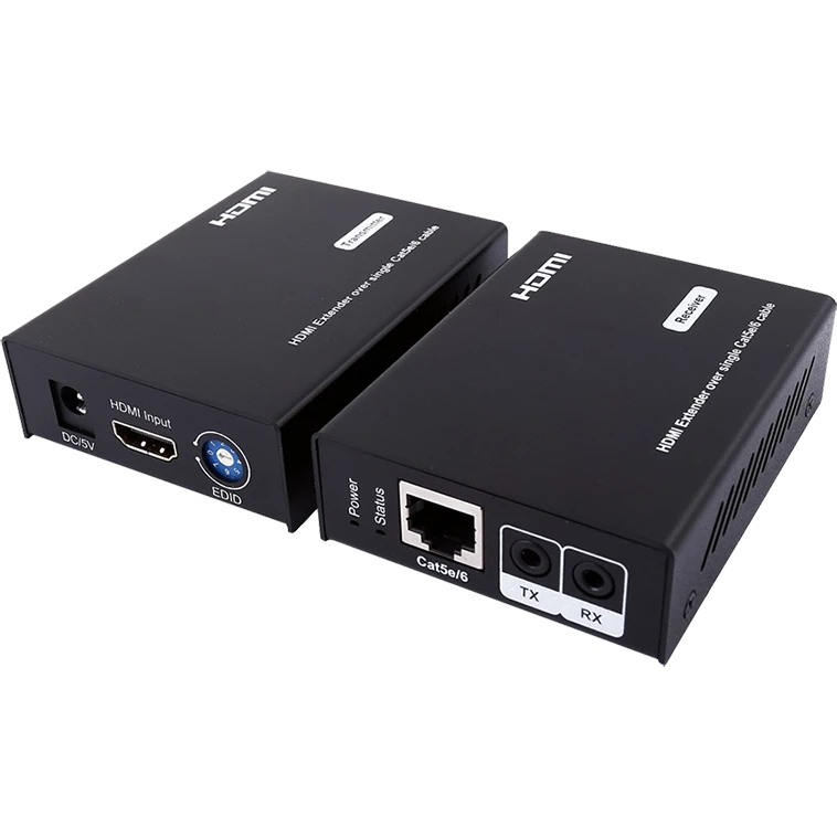 Передатчик и приемник сигнала HDMI по витой паре Prestel ETP-HD-IR: купить в Москве
